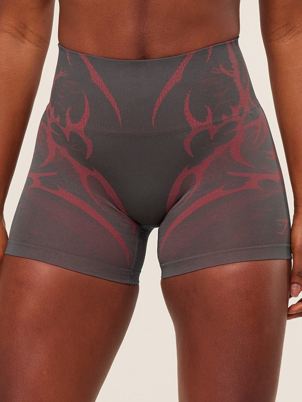 Gymshark dark grey storm seamless shorts
